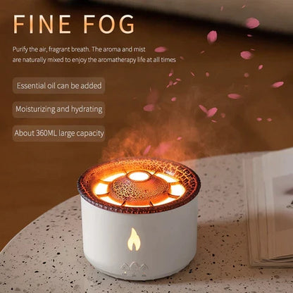 VolcanoDiffuser™ | Humidifier with aroma therapy!