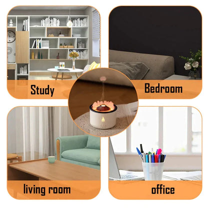VolcanoDiffuser™ | Humidifier with aroma therapy!